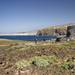 Malpa�s de Rasca as can be seen from El Palm-Mar. Acantilados de Guaza (cliffs) and El Teide in the background.