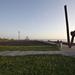 Street art at dusk - Playa de Las Am�ricas promenade
