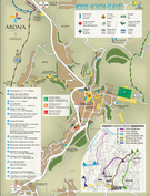 Old town Arona map